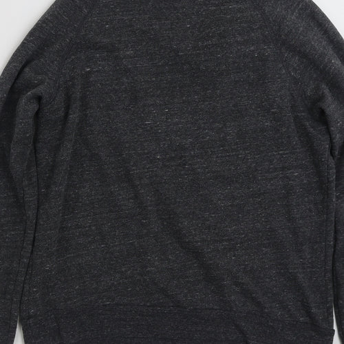 Topshop Womens Grey  Polyester Pullover Sweatshirt Size 8  Pullover - Cat