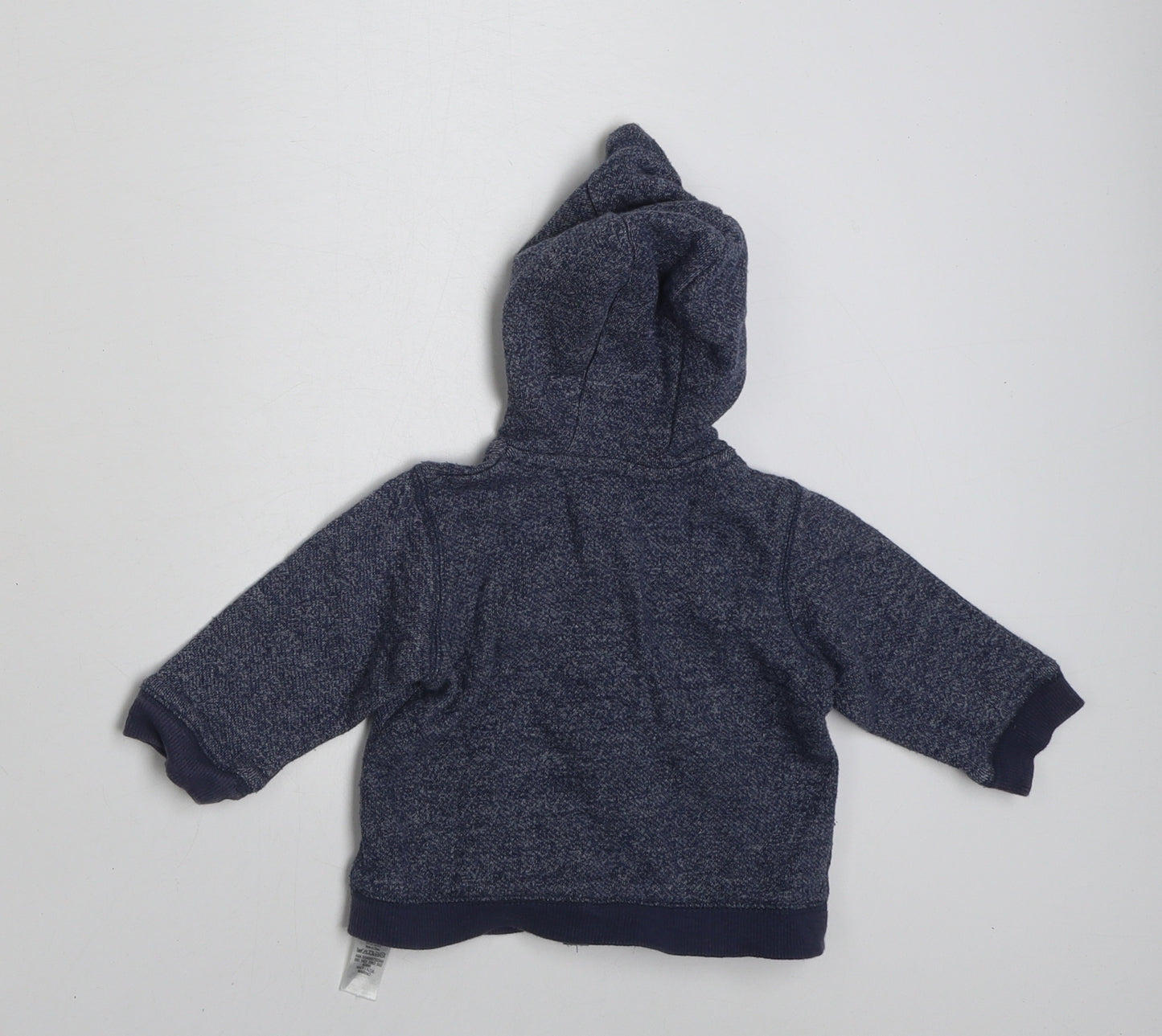 George Boys Blue  Cotton Cardigan Jumper Size 3-6 Months  Button - Mickey Mouse