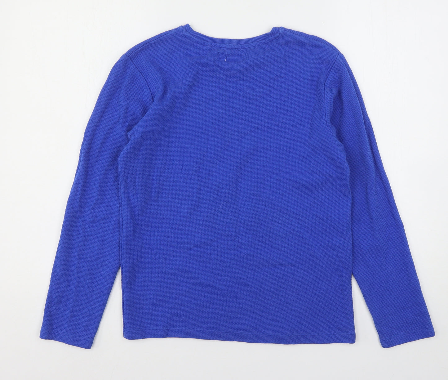 NEXT Boys Blue  Cotton Pullover Sweatshirt Size 12 Years