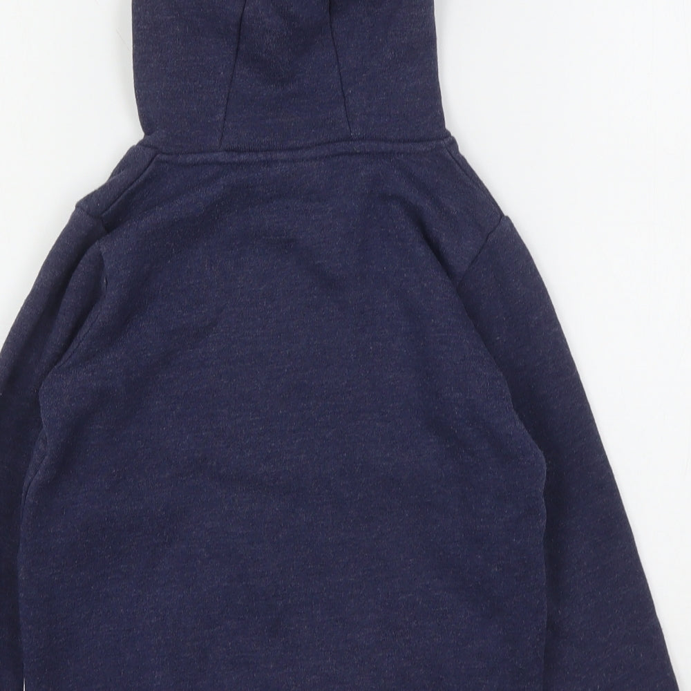 TU Boys Blue  Cotton Pullover Hoodie Size 6 Years   - Star Wars