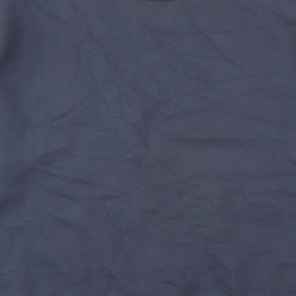 Cedar Wood State Mens Blue  Cotton Pullover Sweatshirt Size XL