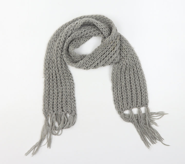 Preworn Womens Grey  Polyester  Scarf