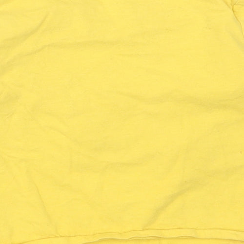 George Baby Yellow  Cotton Basic Casual Size 18-24 Months Crew Neck Pullover - Pudsey