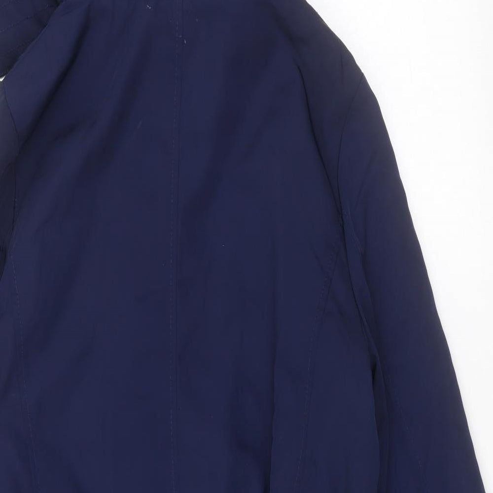 NEXT Womens Blue   Jacket Coat Size 12  Zip