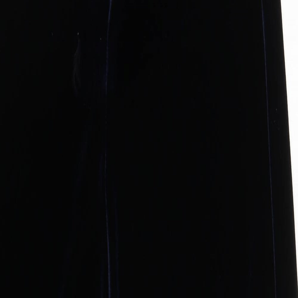 Your Sixth Sense Womens Blue  Polyester Ball Gown  Size 14  Round Neck Zip