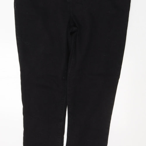 Studio Womens Black  Cotton Jegging Jeans Size 12 L27 in Regular