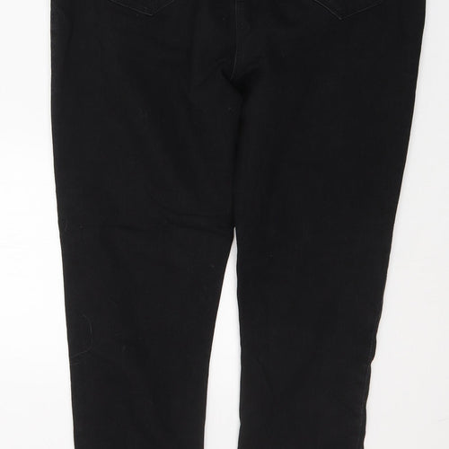 Studio Womens Black  Cotton Jegging Jeans Size 12 L27 in Regular