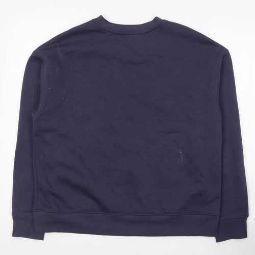 Primark Womens Blue  Polyester Pullover Sweatshirt Size 10  Pullover