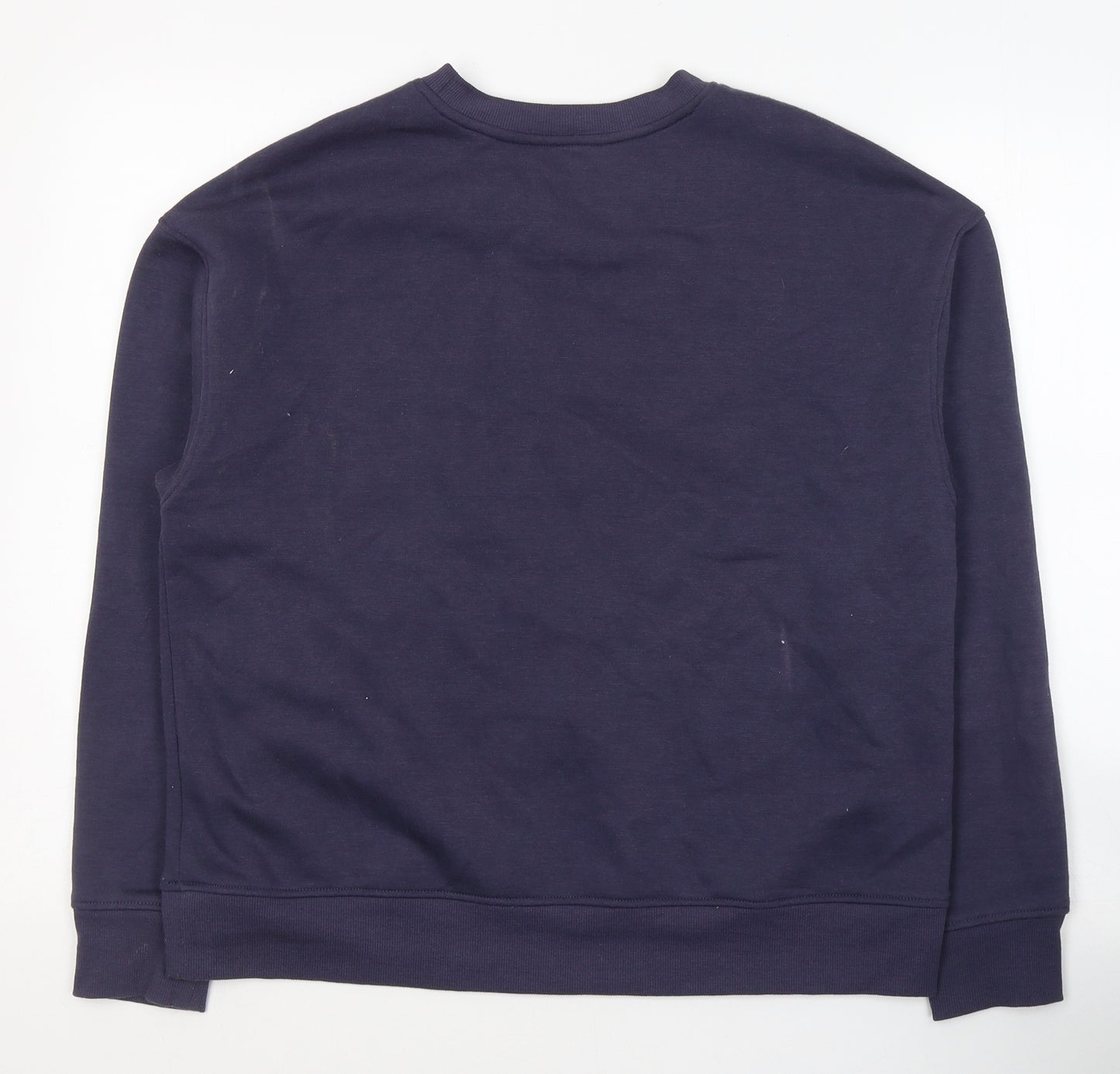 Primark Womens Blue  Polyester Pullover Sweatshirt Size 10  Pullover