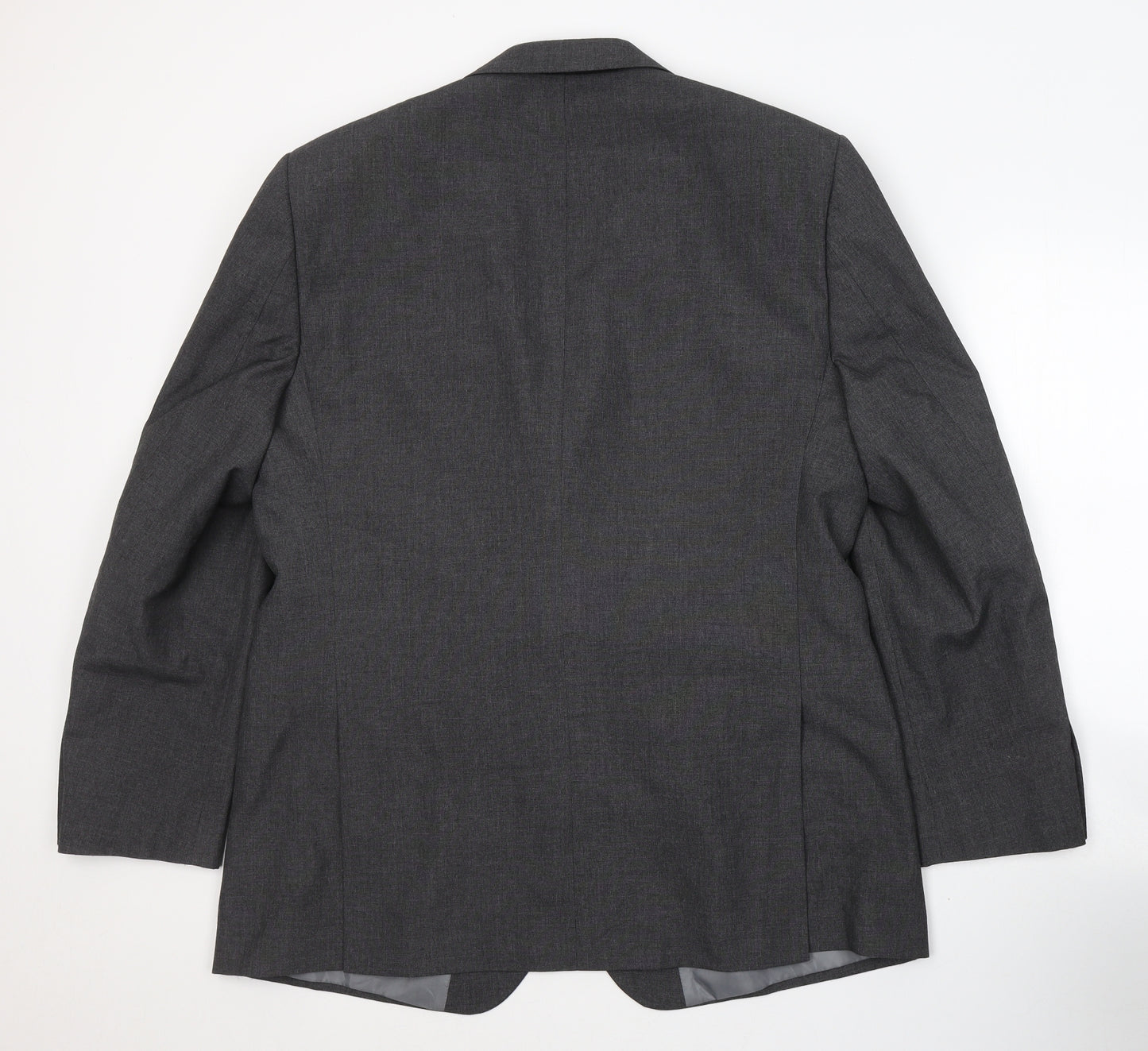 Marks and Spencer Mens Grey  Polyester Jacket Suit Jacket Size M