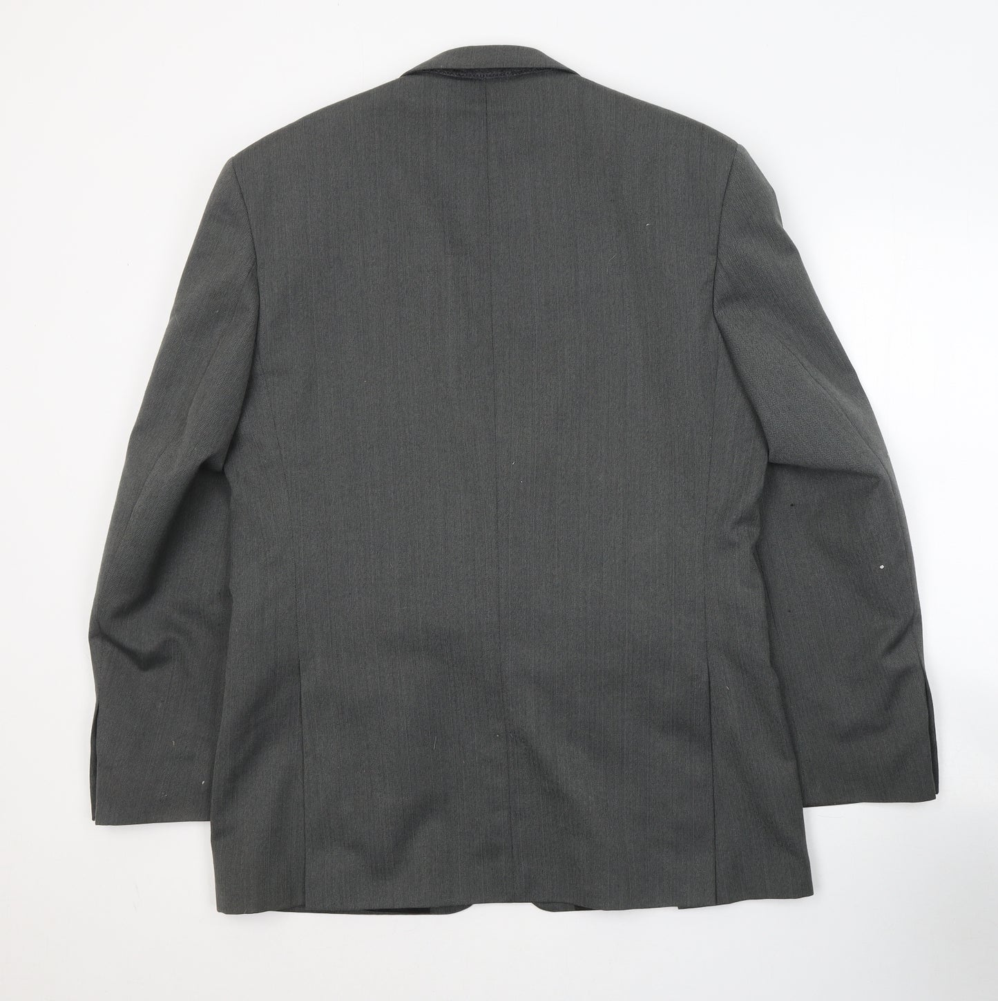 Chatsworth Mens Grey  Polyacrylate Fibre Jacket Suit Jacket Size M