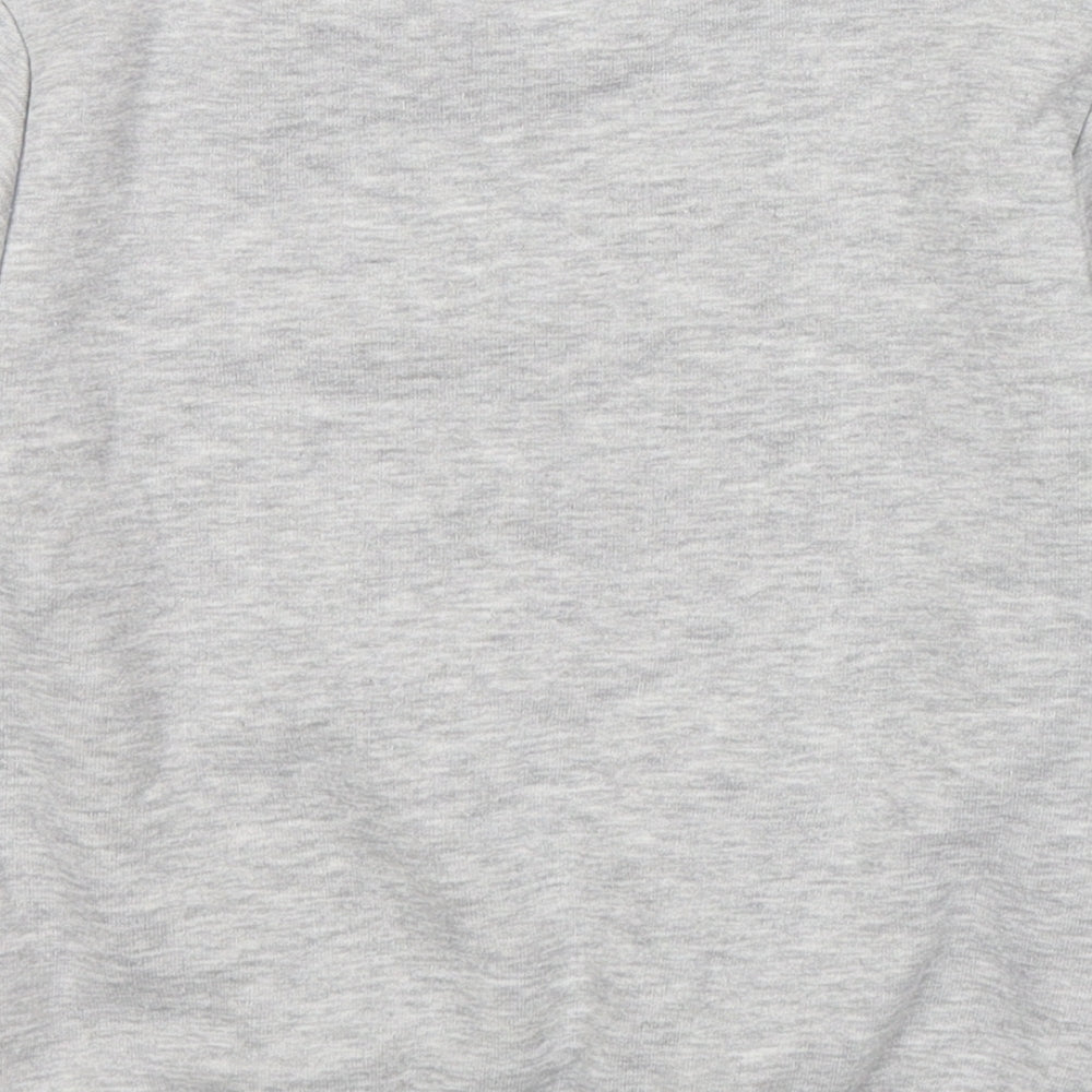Batman Boys Grey  Cotton Pullover Casual Size 4-5 Years Round Neck Pullover - Dude by Day Batman by Night