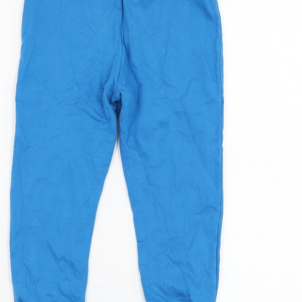 George Boys Blue  Cotton Jogger Trousers Size 3-4 Years  Regular Pullover - Paw Patrol