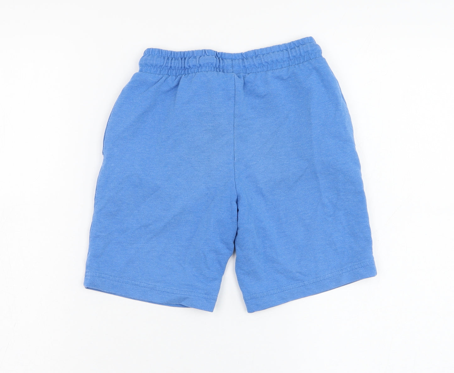 Dunnes Stores Boys Blue  Cotton Sweat Shorts Size 8 Years  Regular