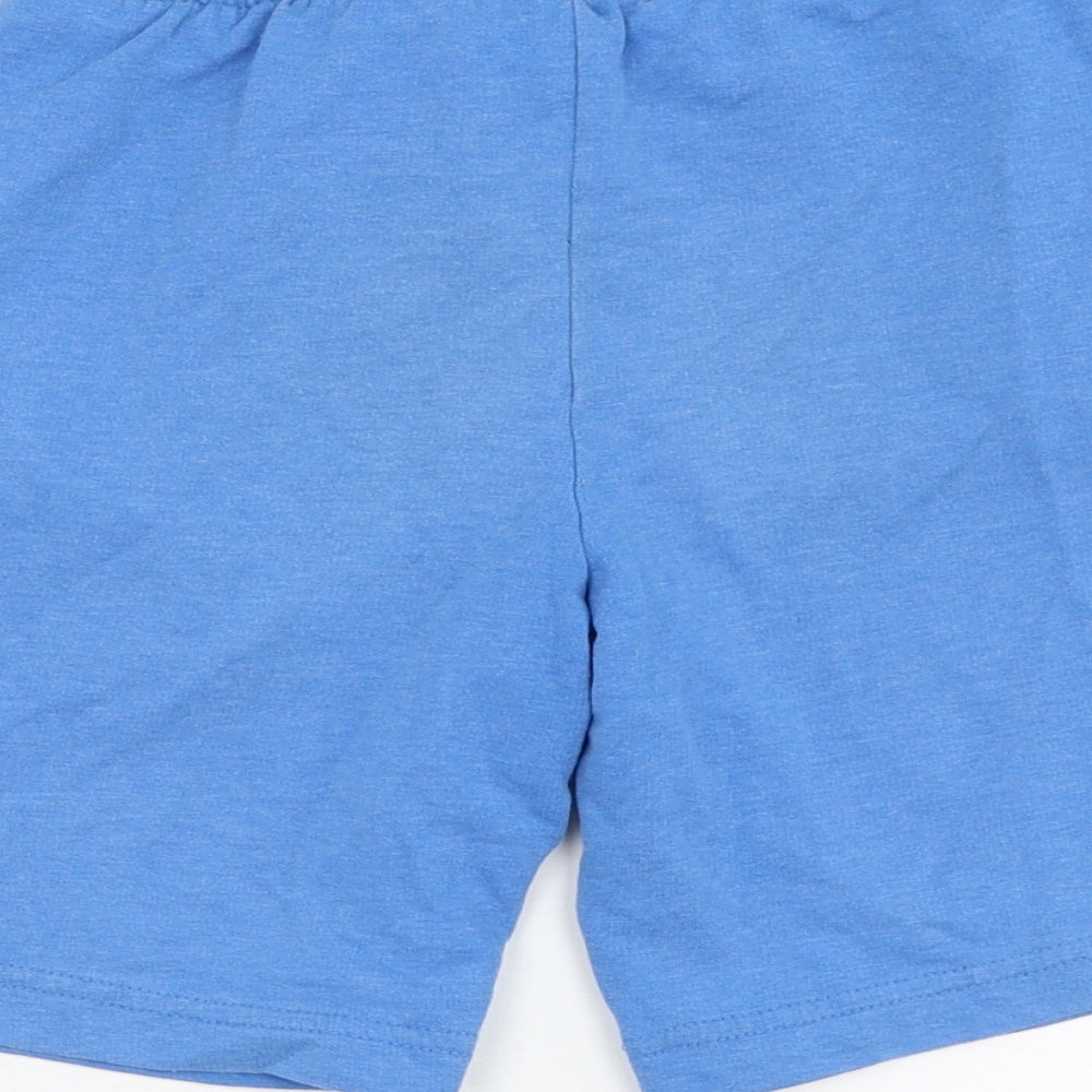 Dunnes Stores Boys Blue  Cotton Sweat Shorts Size 8 Years  Regular