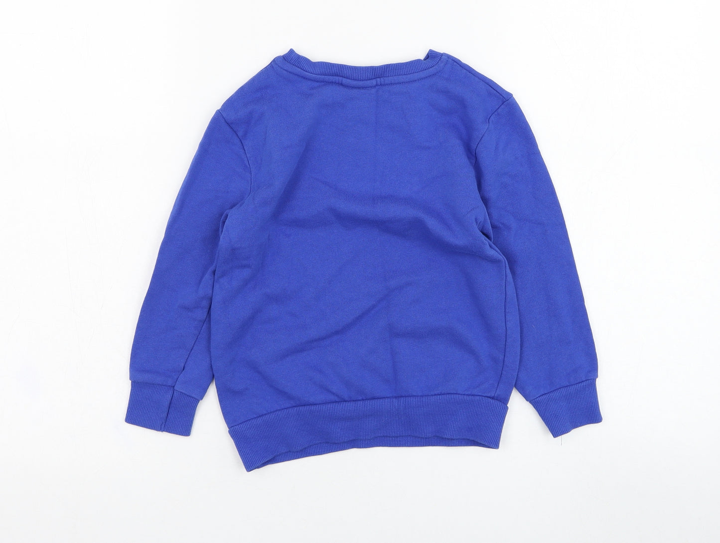 George Boys Blue  Cotton Pullover Sweatshirt Size 3-4 Years  Pullover - Toy Story