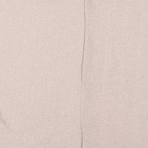 NEXT Womens Pink Round Neck  Viscose Pullover Jumper Size 8