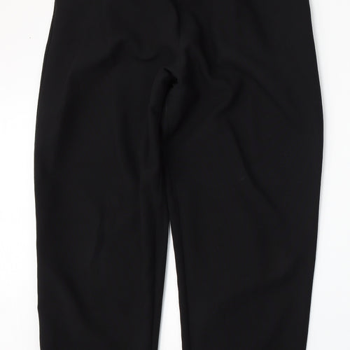 Classic Womens Black  Polyester Trousers  Size 18 L30 in Regular