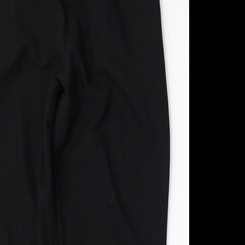Classic Womens Black  Polyester Trousers  Size 18 L30 in Regular