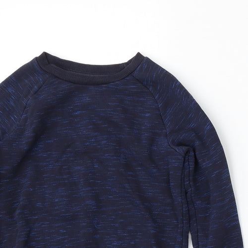 Nutmeg Boys Blue  Cotton Pullover Sweatshirt Size 3-4 Years