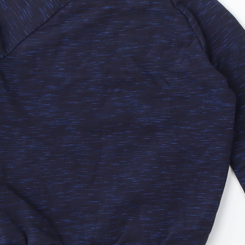 Nutmeg Boys Blue  Cotton Pullover Sweatshirt Size 3-4 Years