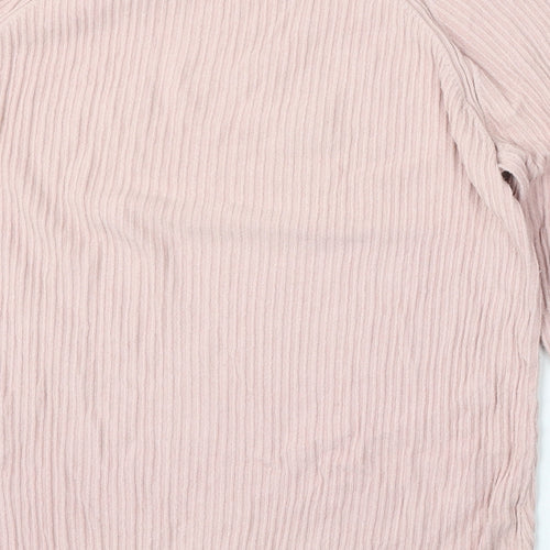 George Womens Pink Round Neck  Viscose Pullover Jumper Size 18