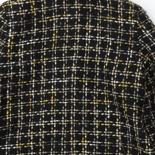 Isle Essentials Womens Multicoloured Geometric  Jacket  Size 14  Button