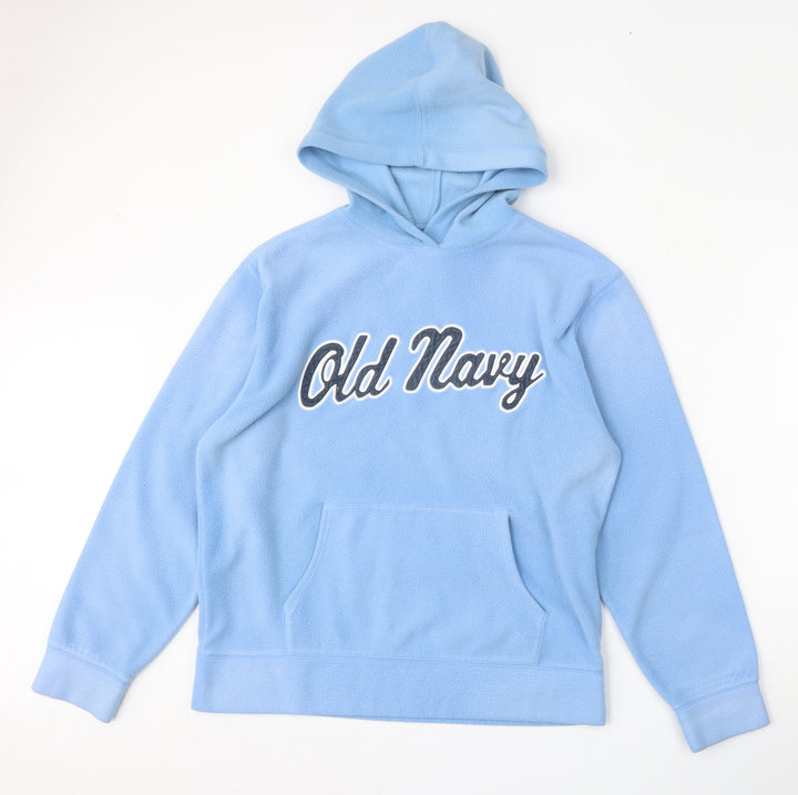 Old Navy Womens Blue Polyester Pullover Hoodie Size M