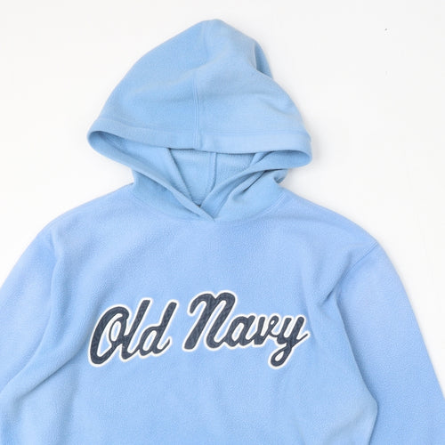 Old Navy Womens Blue  Polyester Pullover Hoodie Size M