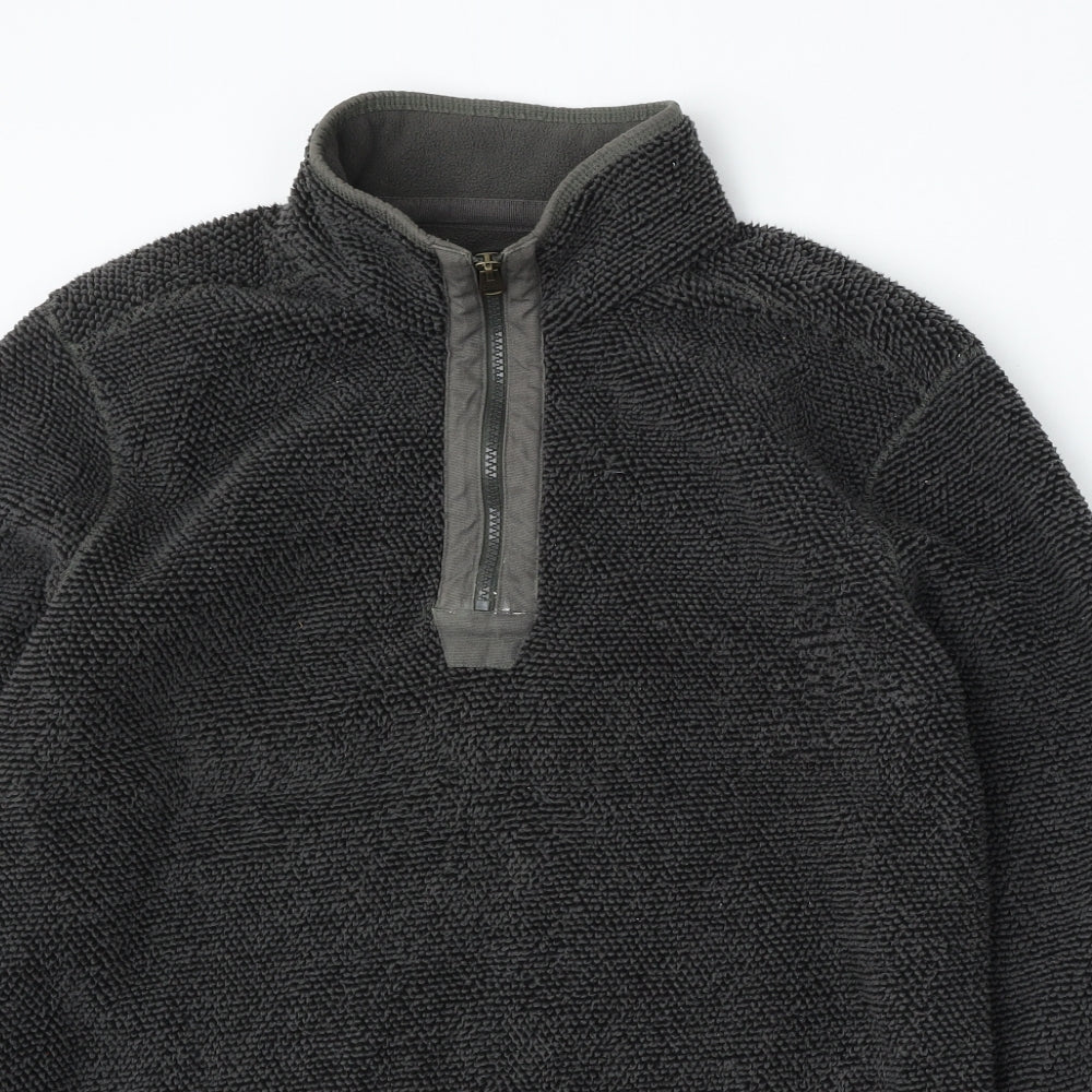 Kensington Mens Grey  Polyester Pullover Sweatshirt Size M