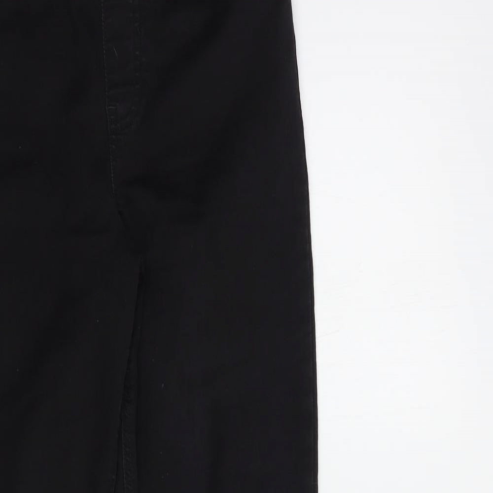 F&F Womens Black  Cotton Jegging Jeans Size 12 L30 in Regular