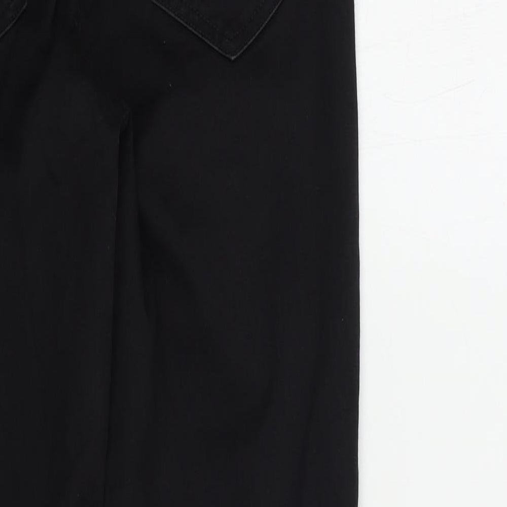 F&F Womens Black  Cotton Jegging Jeans Size 12 L30 in Regular