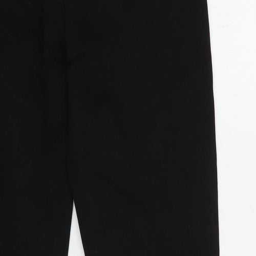 Denim Co. Womens Black  Cotton Skinny Jeans Size 12 L28 in Regular Button