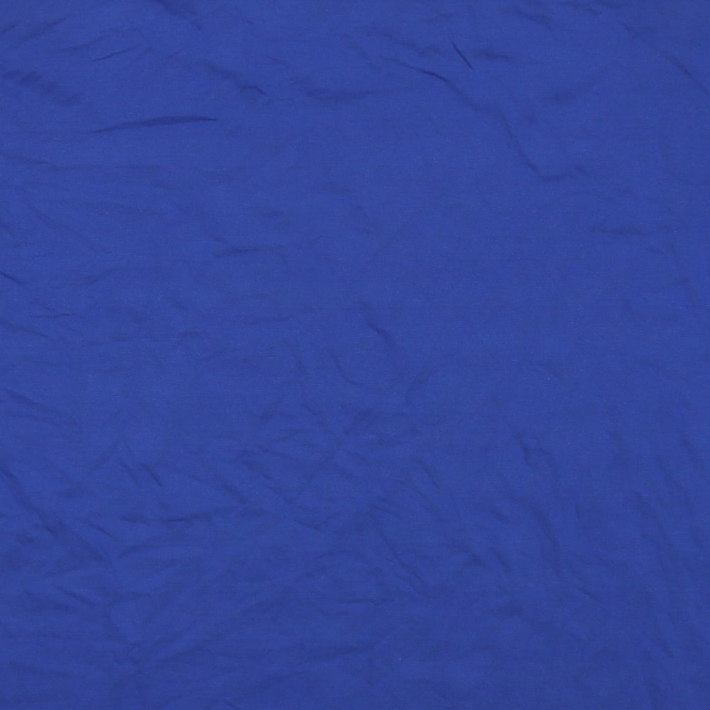 Donnay Mens Blue  Cotton  T-Shirt Size L Crew Neck