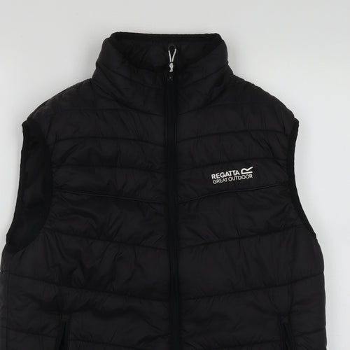 Regatta Mens Black   Gilet Waistcoat Size S  Zip