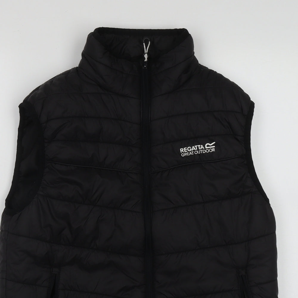 Regatta Mens Black   Gilet Waistcoat Size S  Zip