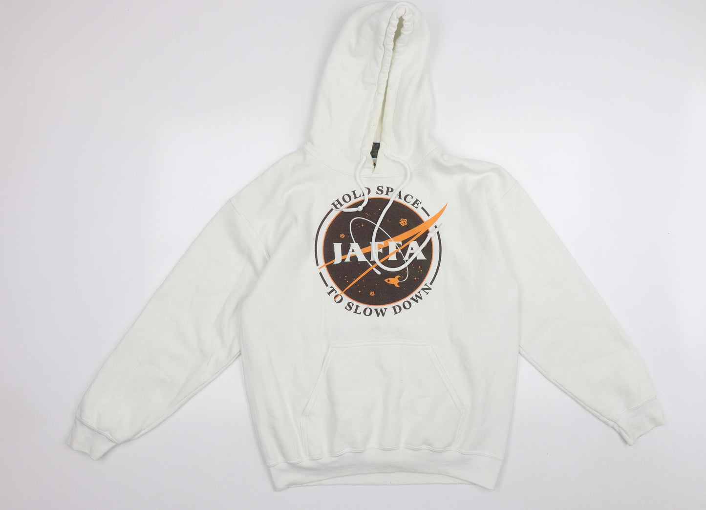 Yogscast Mens White  Cotton  Hoodie Size M