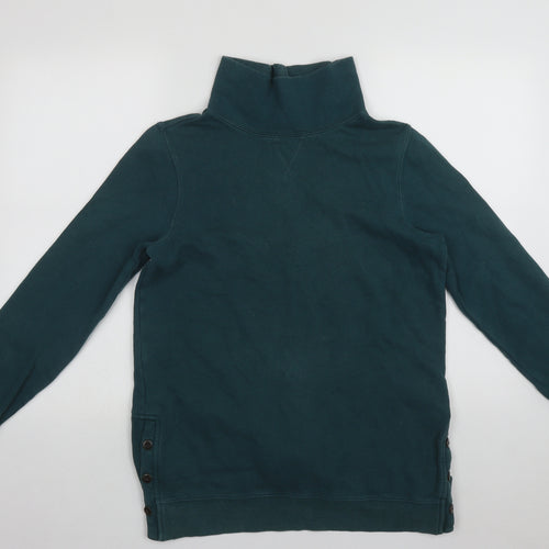 Fat Face Mens Green  Cotton Pullover Sweatshirt Size XS