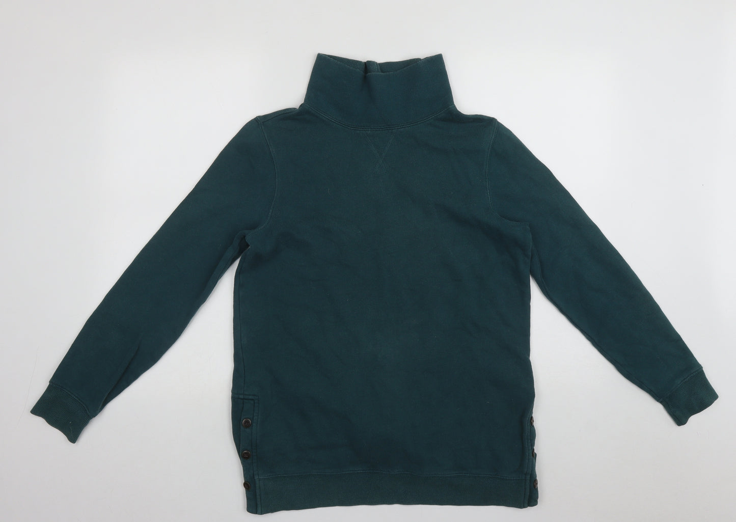 Fat Face Mens Green  Cotton Pullover Sweatshirt Size XS