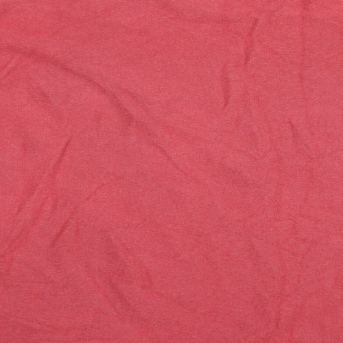 Emella Womens Pink Scoop Neck  Viscose Pullover Jumper Size XL