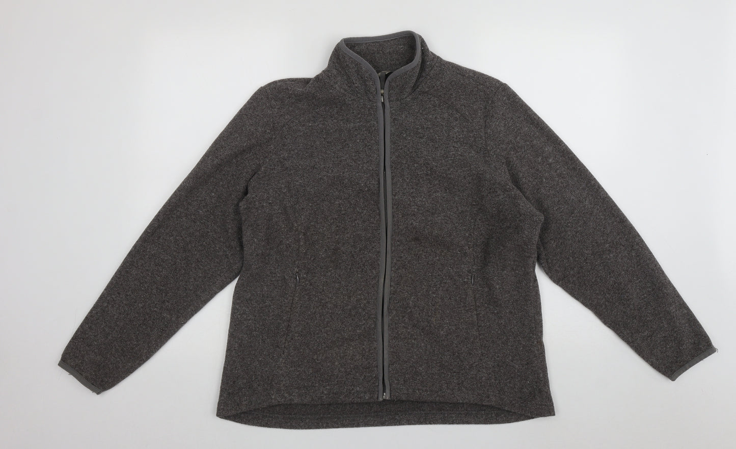 Marks and Spencer Womens Grey   Jacket  Size 18  Zip