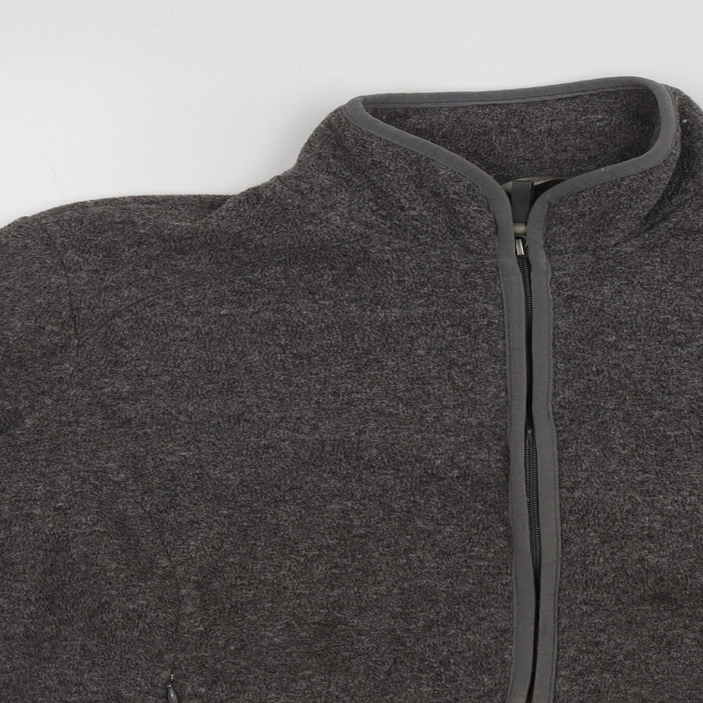 Marks and Spencer Womens Grey   Jacket  Size 18  Zip