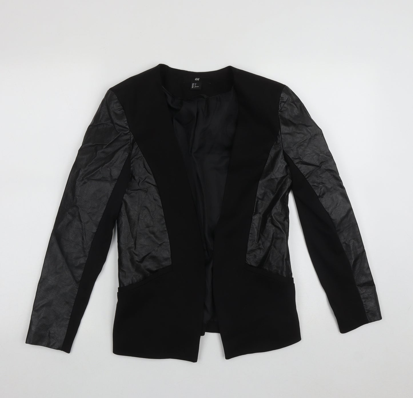 H&M Womens Black   Jacket  Size 6