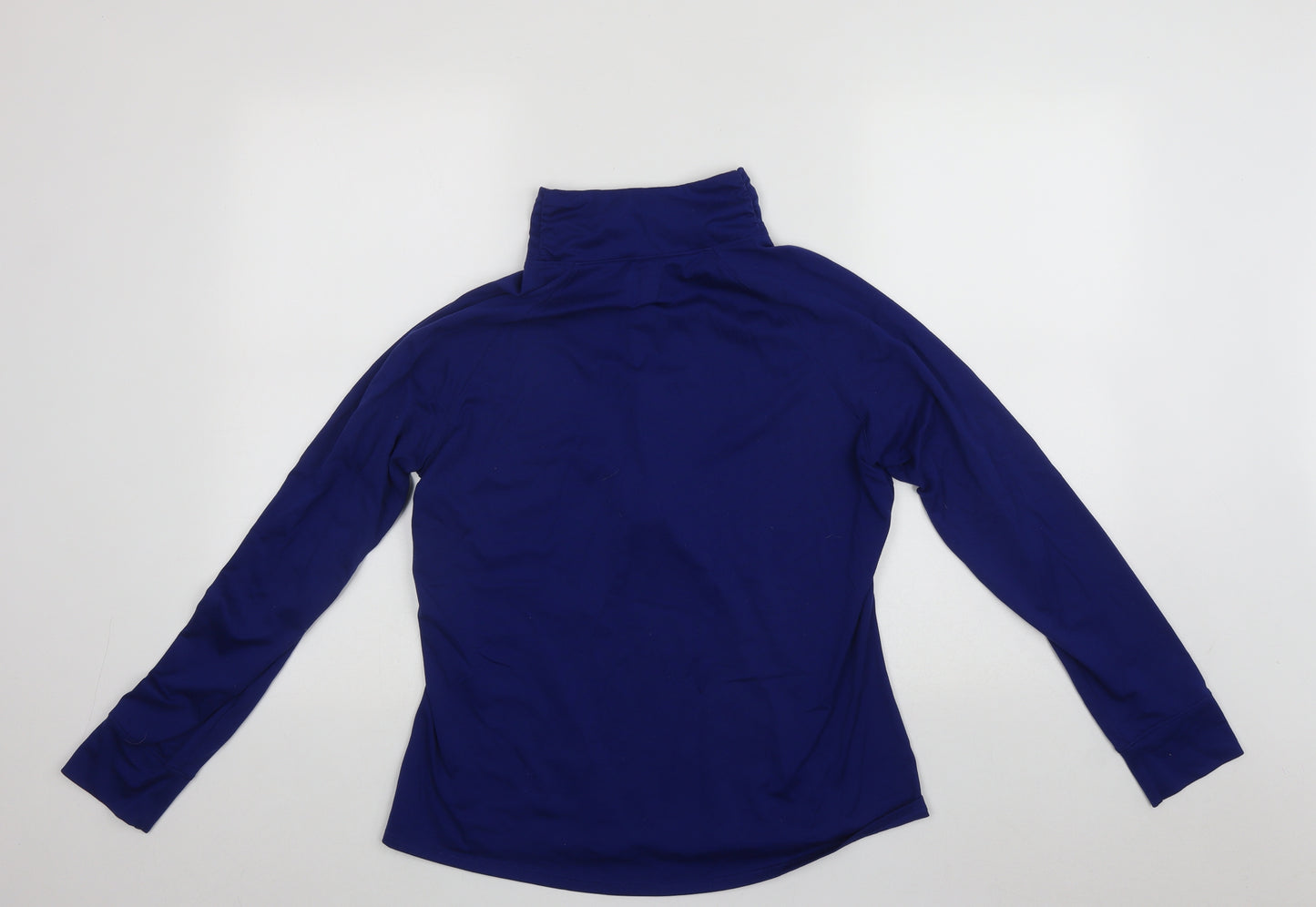 Under armour Mens Blue  Polyester Pullover Sweatshirt Size M