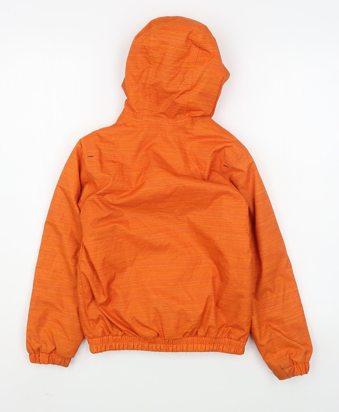 DECATHLON Boys Orange   Rain Coat Coat Size 6 Years  Zip - Reversable
