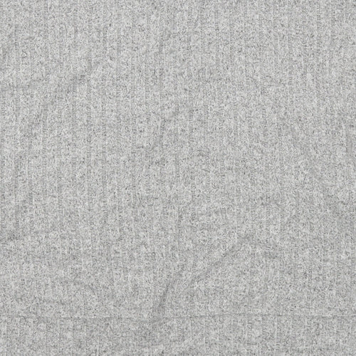 Marks and Spencer Womens Grey High Neck  Viscose Pullover Jumper Size 8