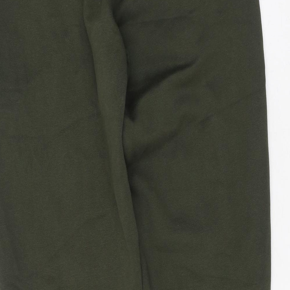PUMA Mens Green  Polyester Jogger Trousers Size M L30 in Regular