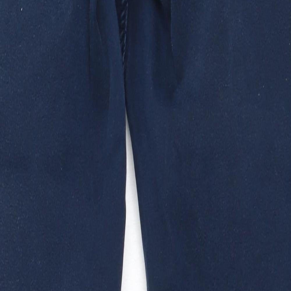 Dunnes Stores Womens Blue  Cotton Straight Jeans Size 14 L26.5 in Regular