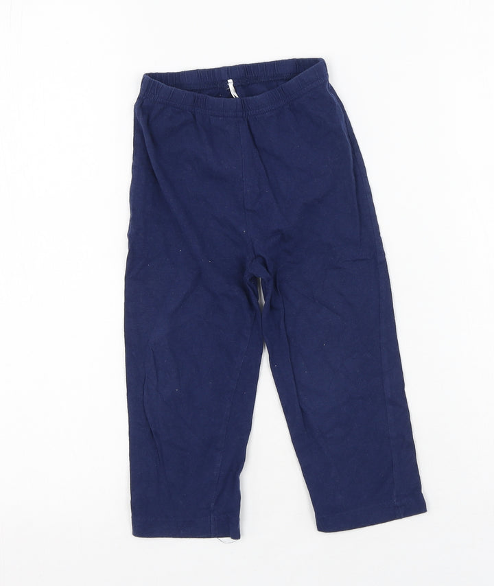 Primark  Girls Blue  Cotton Jegging Trousers Size 2 Years  Regular