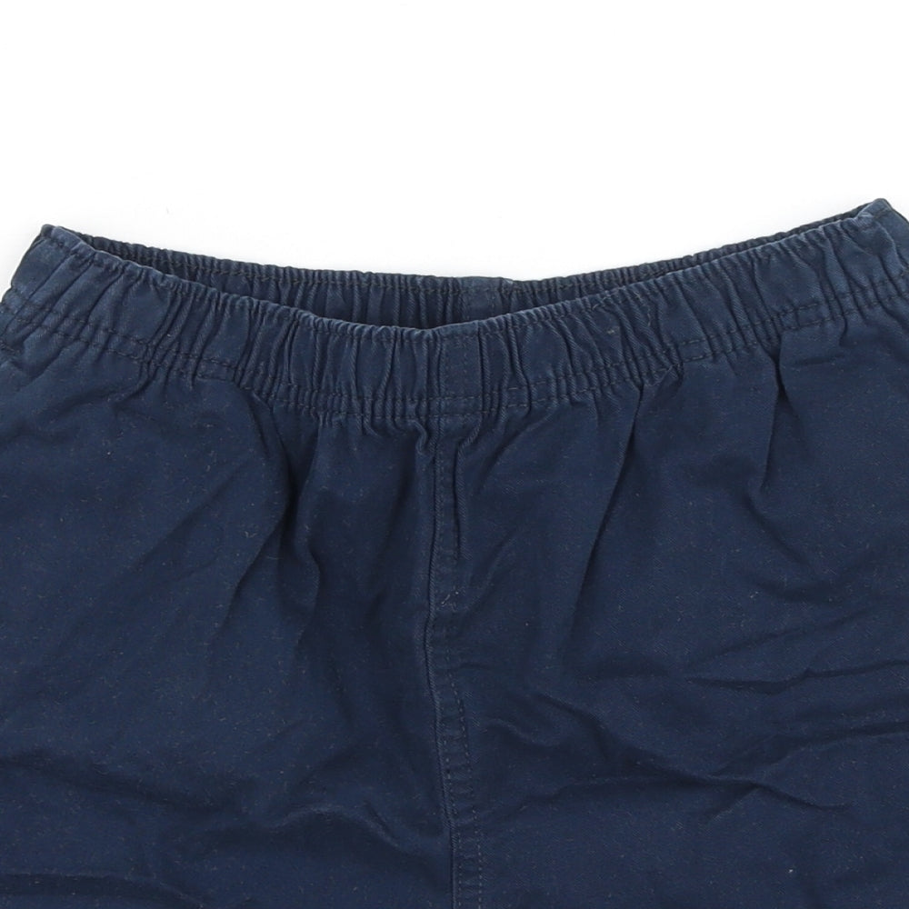 NEXT Boys Blue  Cotton Chino Shorts Size 10 Years  Regular